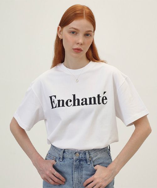 MUSINSA公式 | SUPERSUB UNISEX Enchante T-shirt [White]