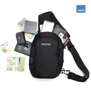 PRAV-2201 / 방수백 크로스백 슬링백 여행보조가방