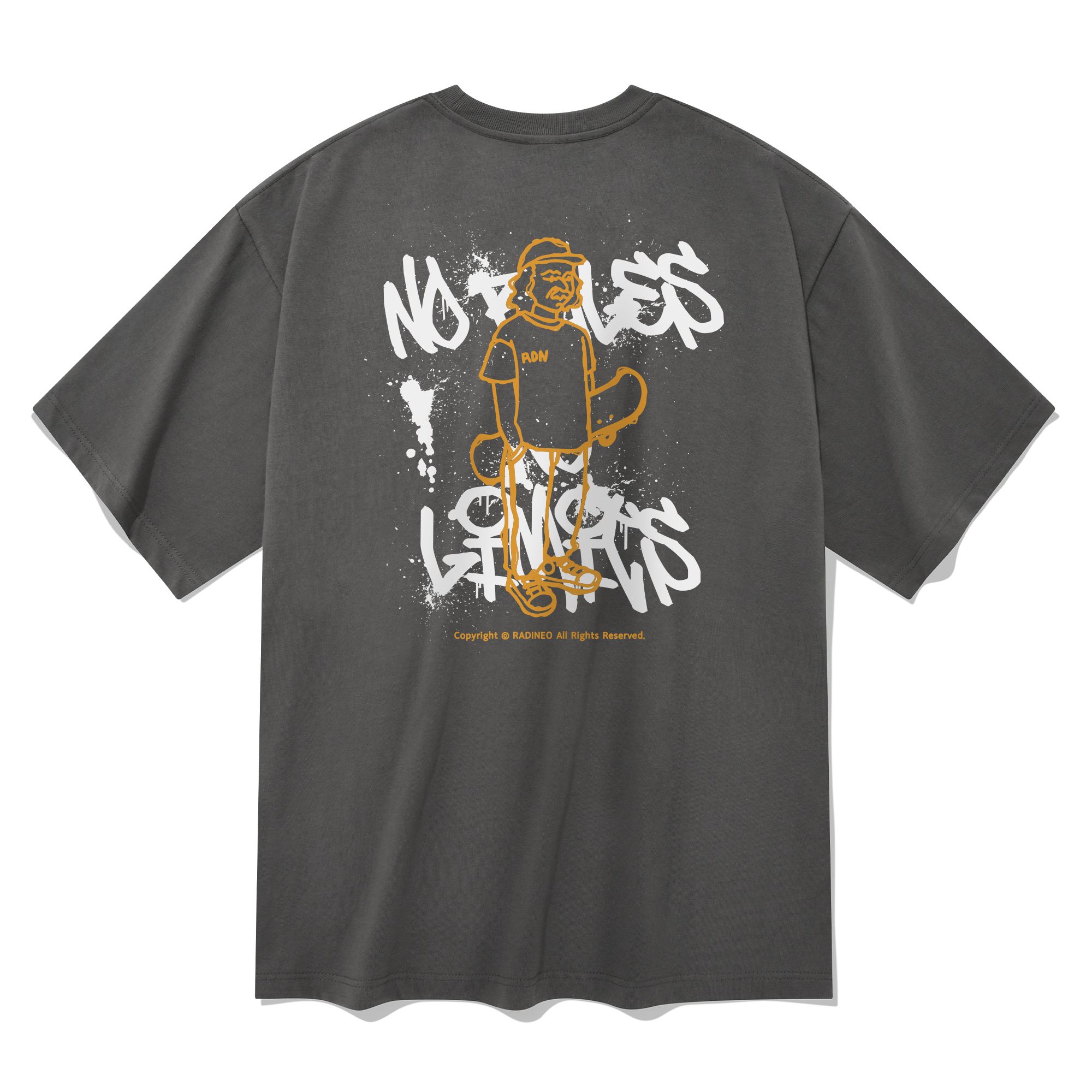 [RADINEO]★ 韓国人気★YOUNG STREET T-SHIRTS MUSINSA | RADINEO Young Street Short-sleeved T-shirt White