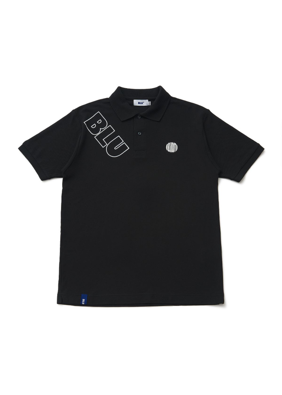 블루닷(BLUDOT) 드라이터치 피케티셔츠_BK
