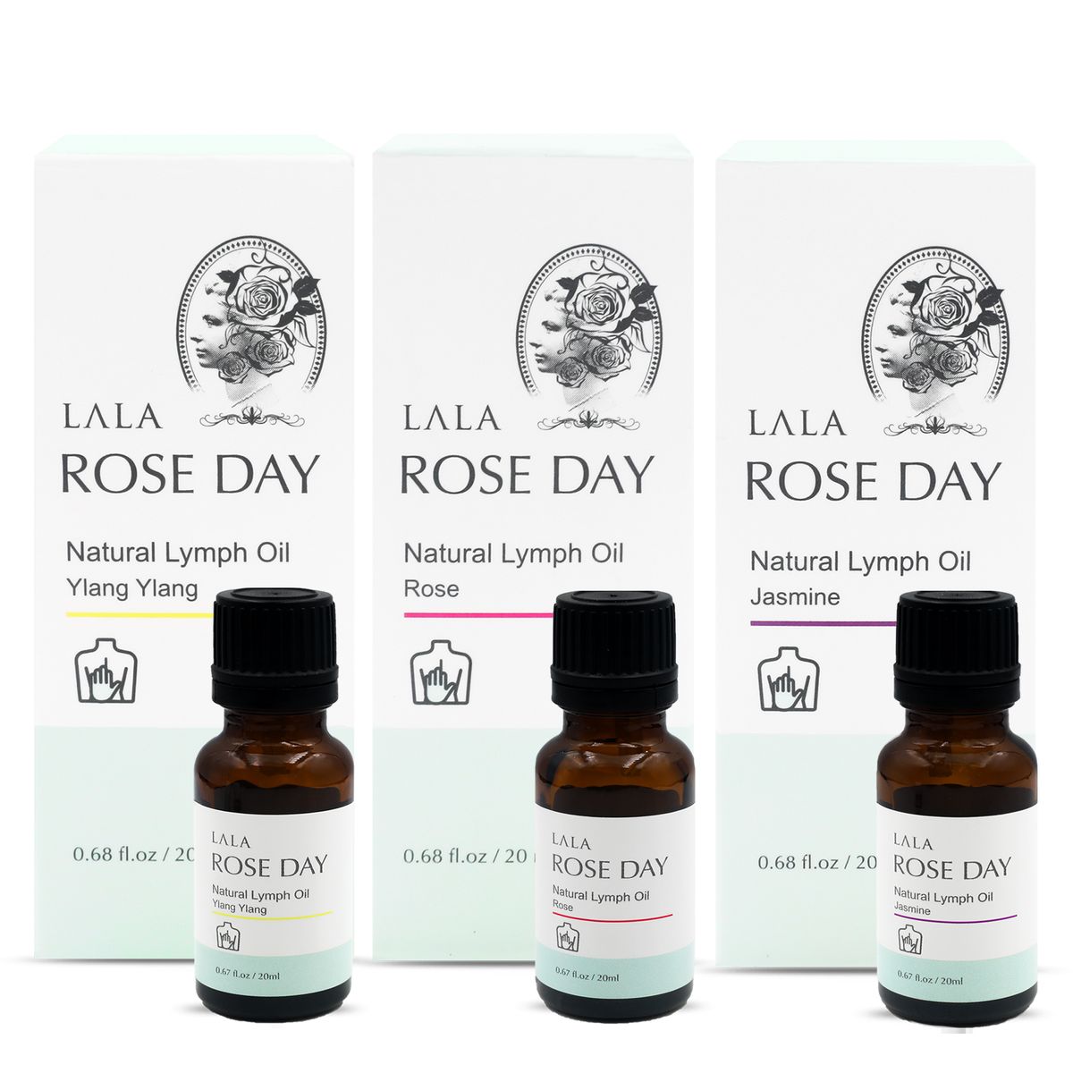 라라 로즈데이(LALA ROSEDAY) 림프순환 아로마  마사지오일 20ml