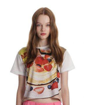 0 3 베리 펜케이크 티셔츠