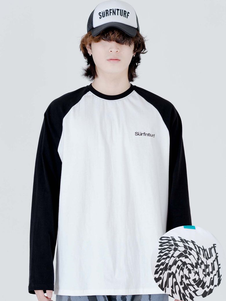 BACK LOGO RAGLAN L/S