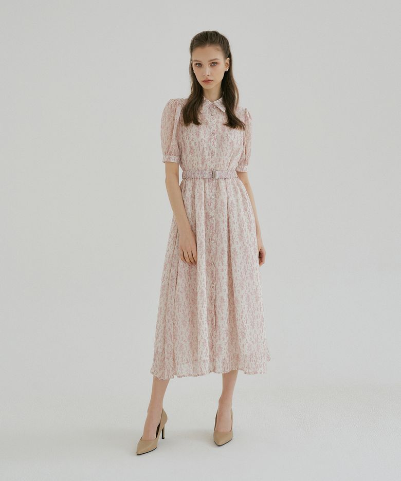 CHIFFON FLORAL DRESS
