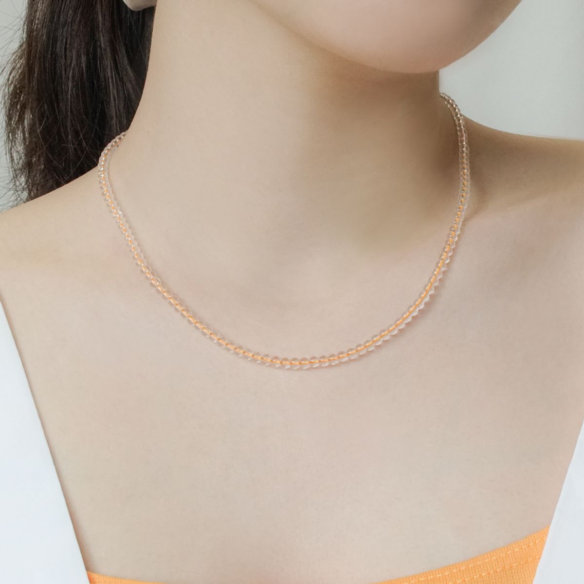 포스트루드(POSTLUDE) [SILVER] 3GLASS SLIDE N (ORANGE)