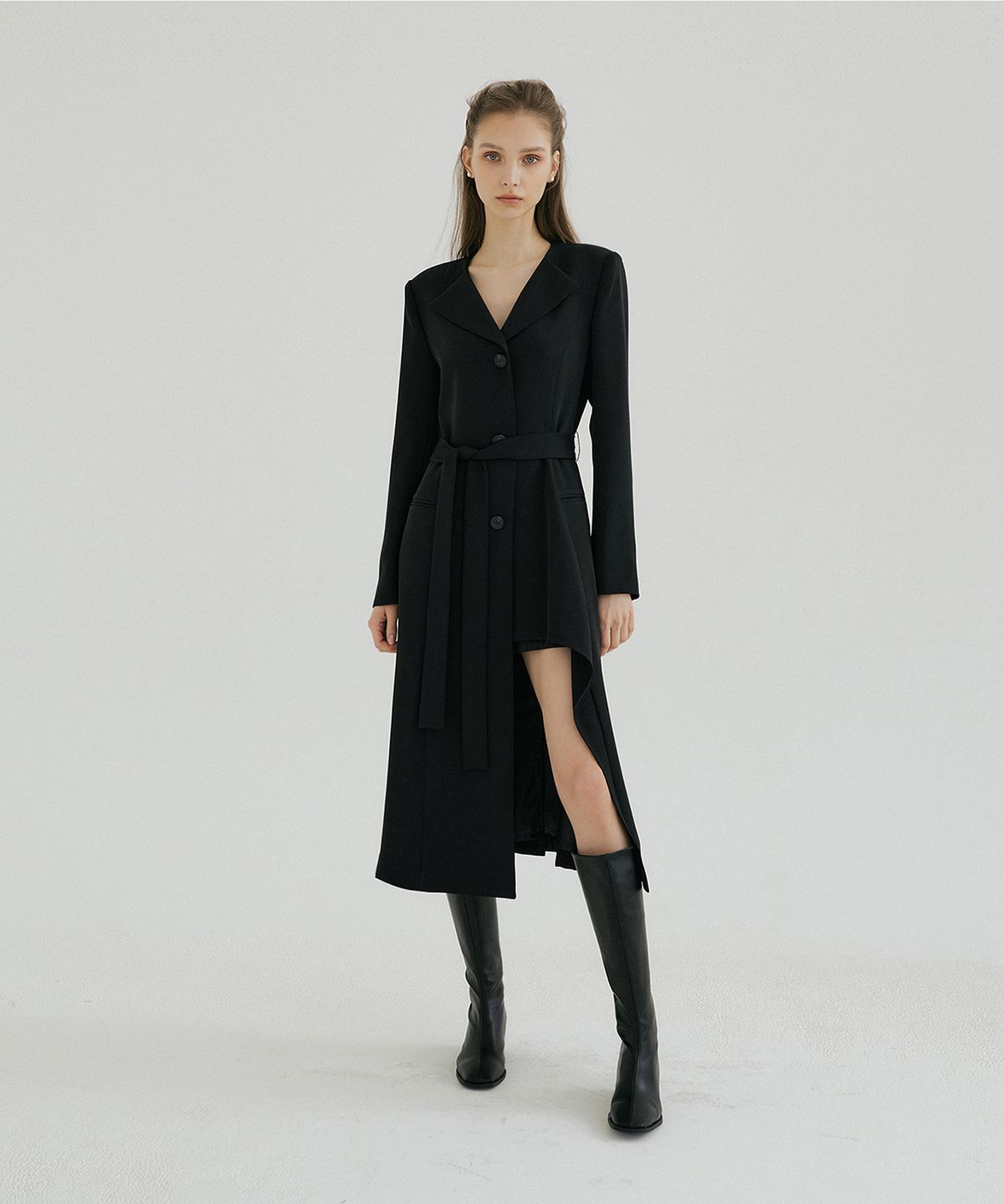 멀리온(MULLION) UNBALANCE CUTOUT JACKET