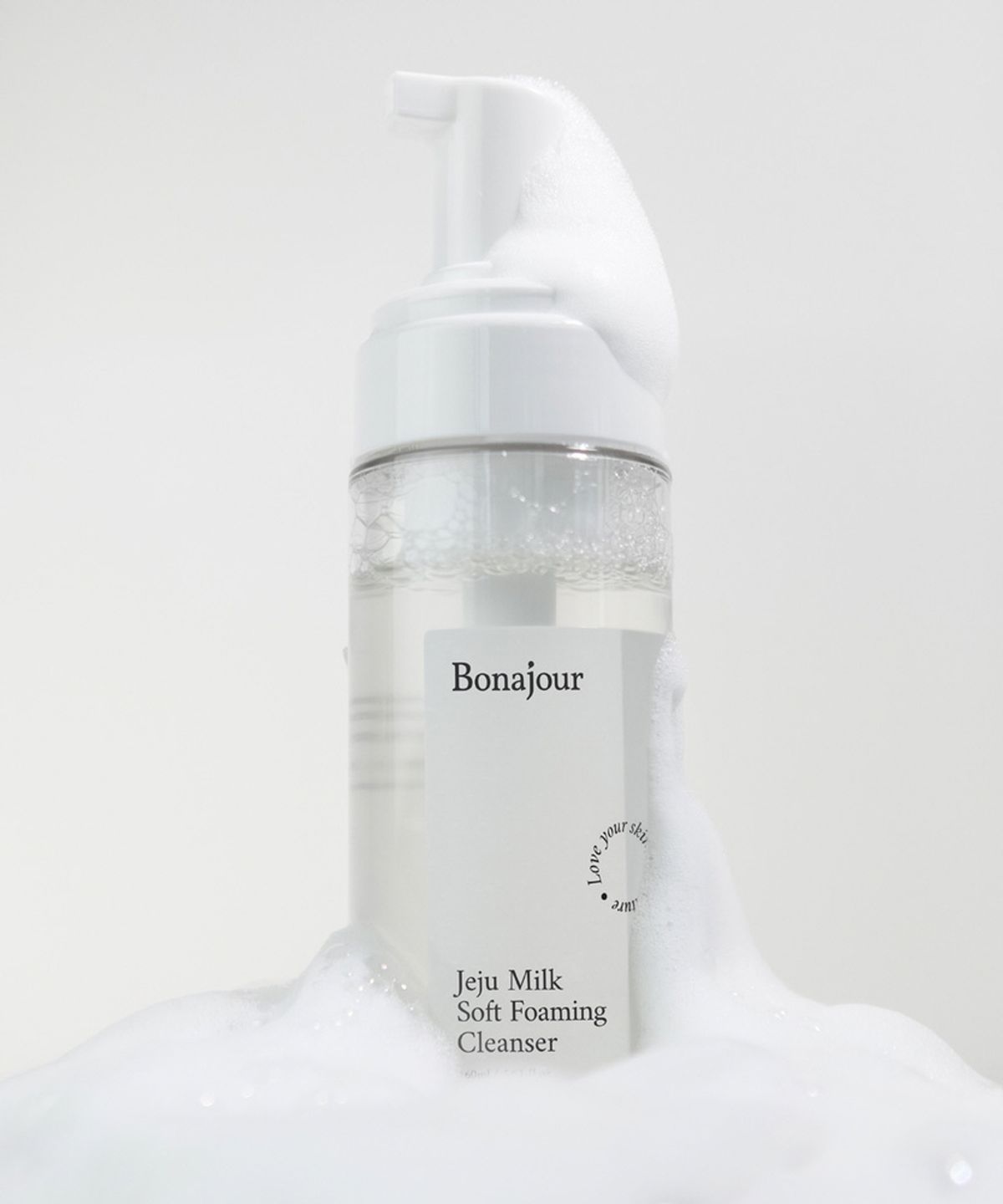보나쥬르(BONAJOUR) 제주밀크 포밍 클렌저 160ml