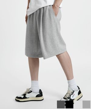 미니멀 트레이닝 essential 원턱 반바지