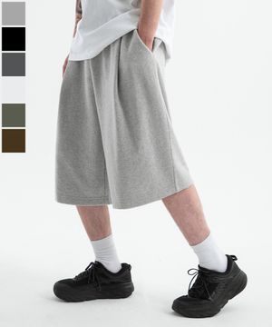 (Renew Ver.) 원턱 와이드 반바지 ( 6Color )