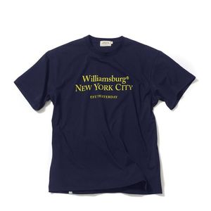 Classic Color Logo Round T_Navy Yellow