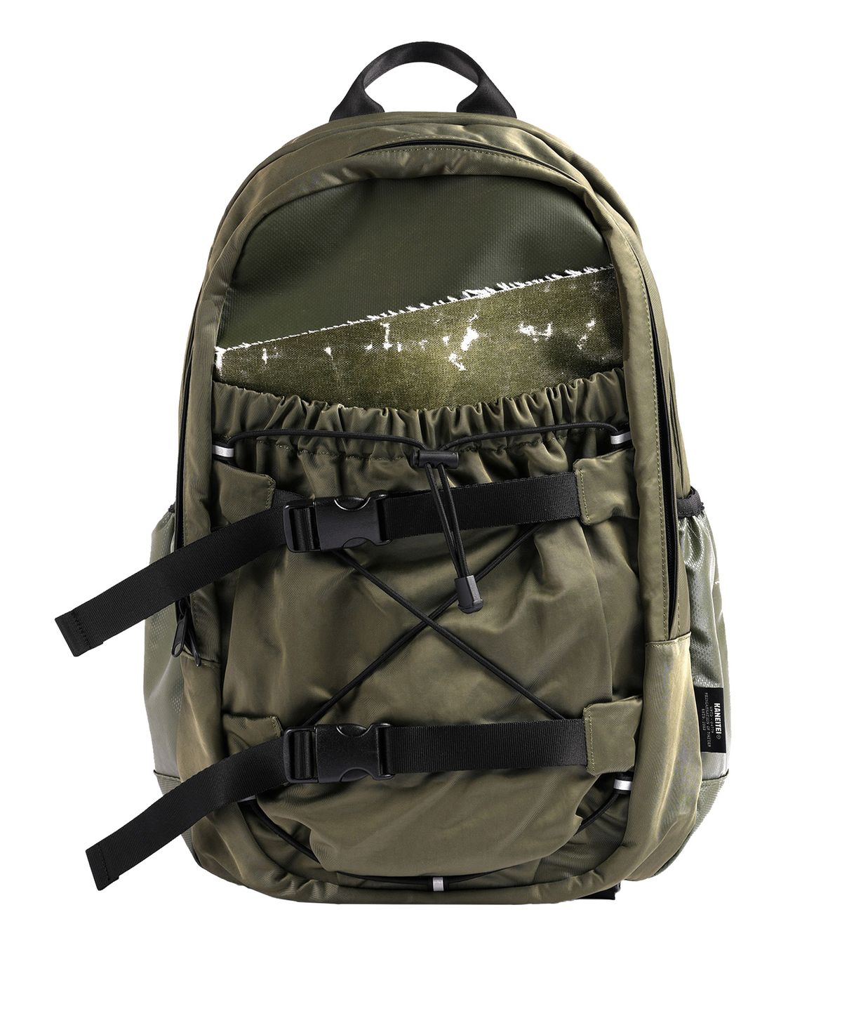 카네이테이(KANEITEI) BAYRON BACKPACK (OLIVE DRAB) / RECYCLED