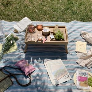 아멜리블루 피크닉&캠핑매트 2size 파우치포함