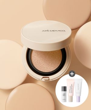 스킨 누더 커버레이어 쿠션 (리필포함)(글로우베이스 5ml + 프라이머 5ml + 물크림라이트 8ml 증정)