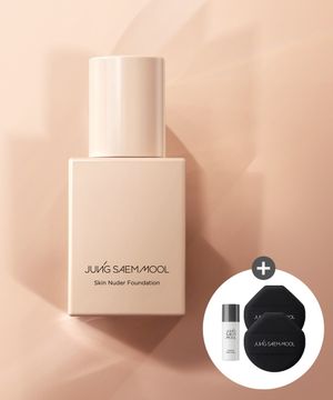 스킨 누더 파운데이션 (퍼프 2매 + 물크림 8ml 증정)