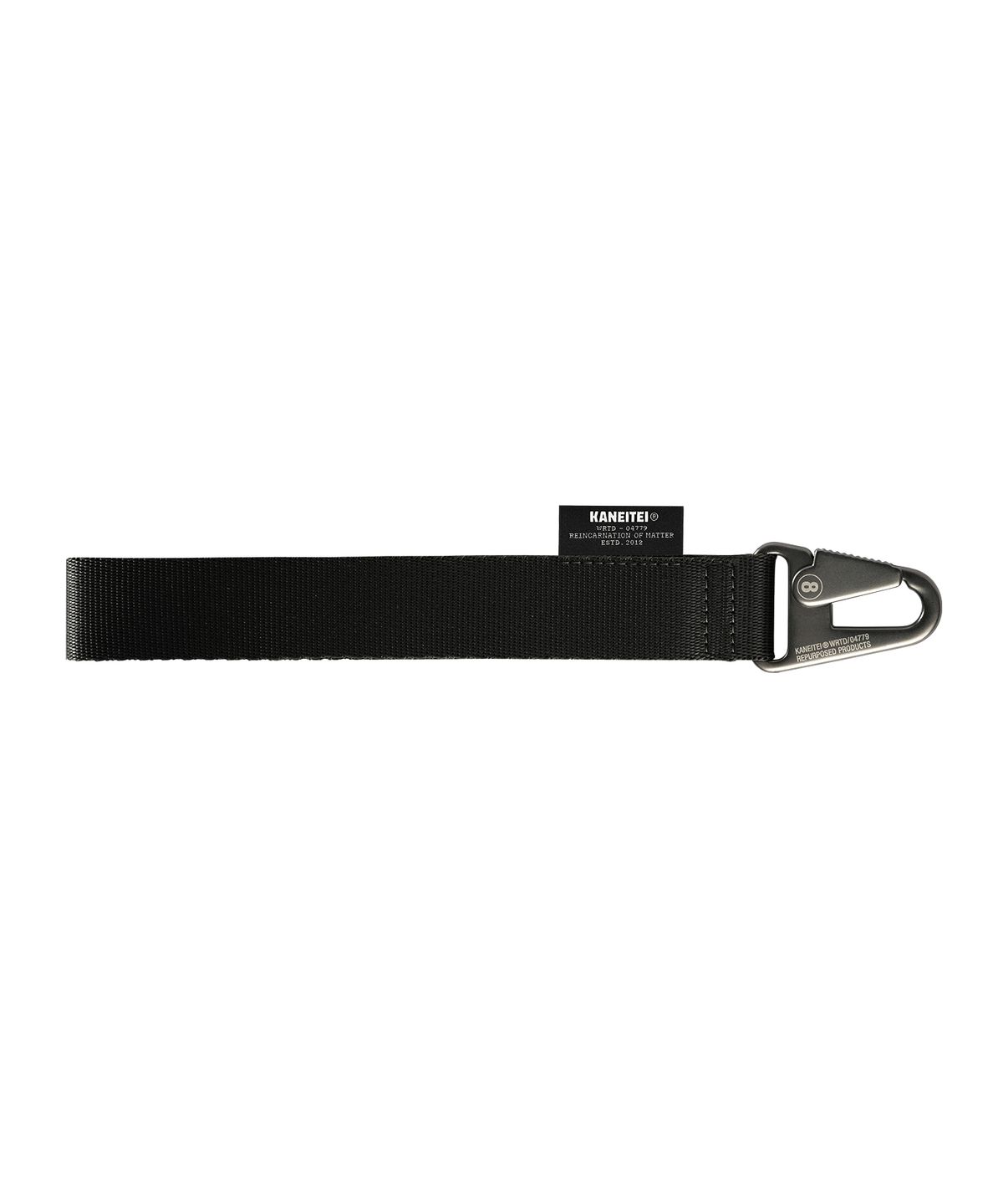 카네이테이(KANEITEI) SAWTOOTH SNAP WRIST STRAP (BLACK)