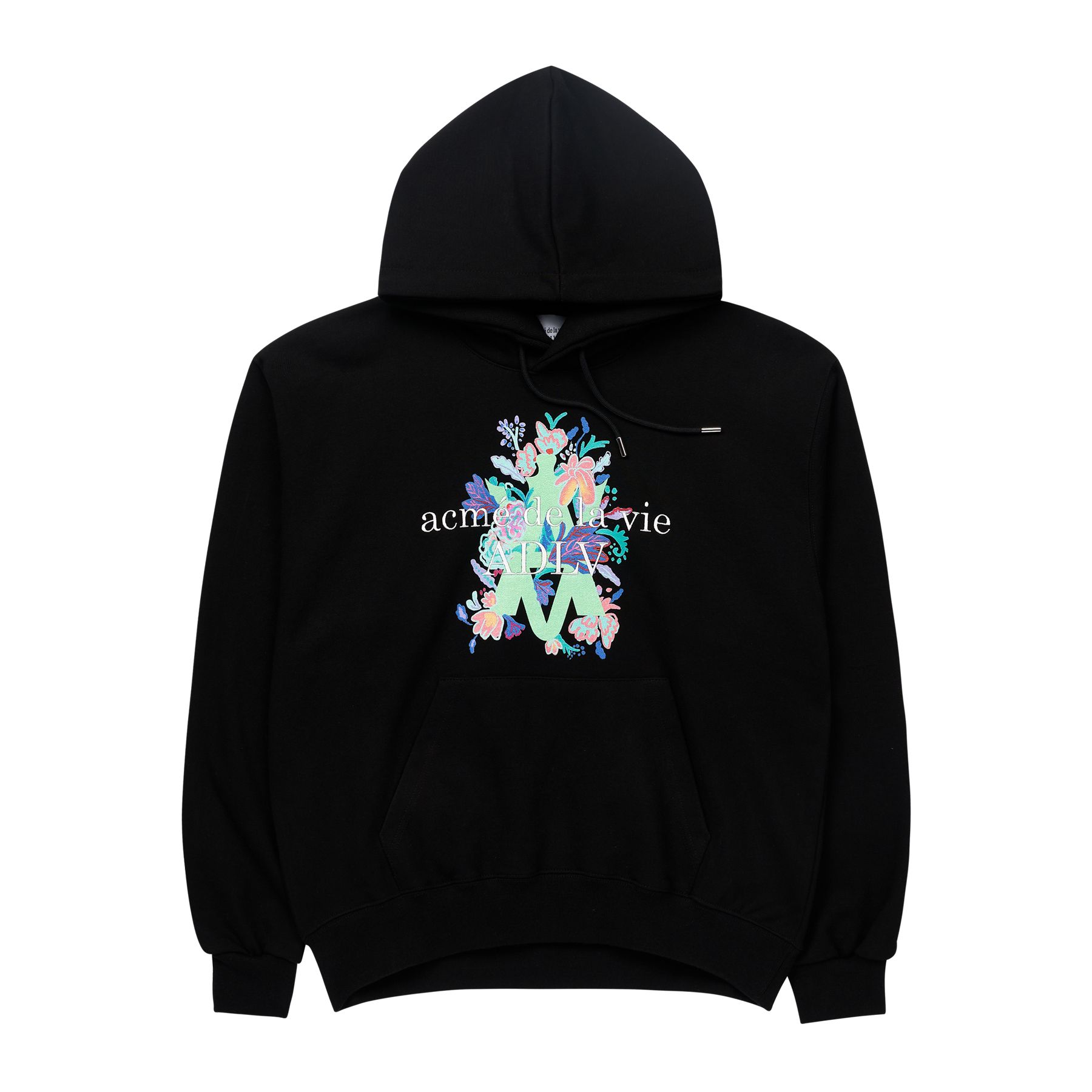 ★【acme'de la vie】★LOGO EMBLEM FLOWER ESSENTIAL HOODI.E★ MUSINSA | acmé de la vie A LOGO EMBLEM FLOWER ESSENTIAL