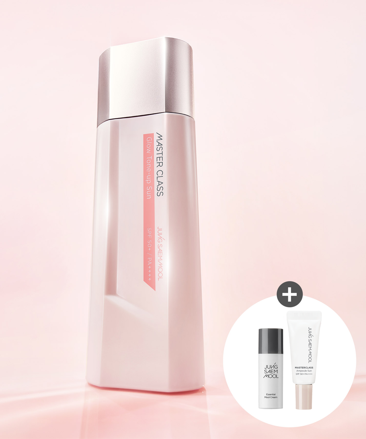 정샘물(JUNGSAEMMOOL) 마스터클래스 글로우 톤업 선 (물크림 8ml + 글로우 앰플선 5ml 증정)
