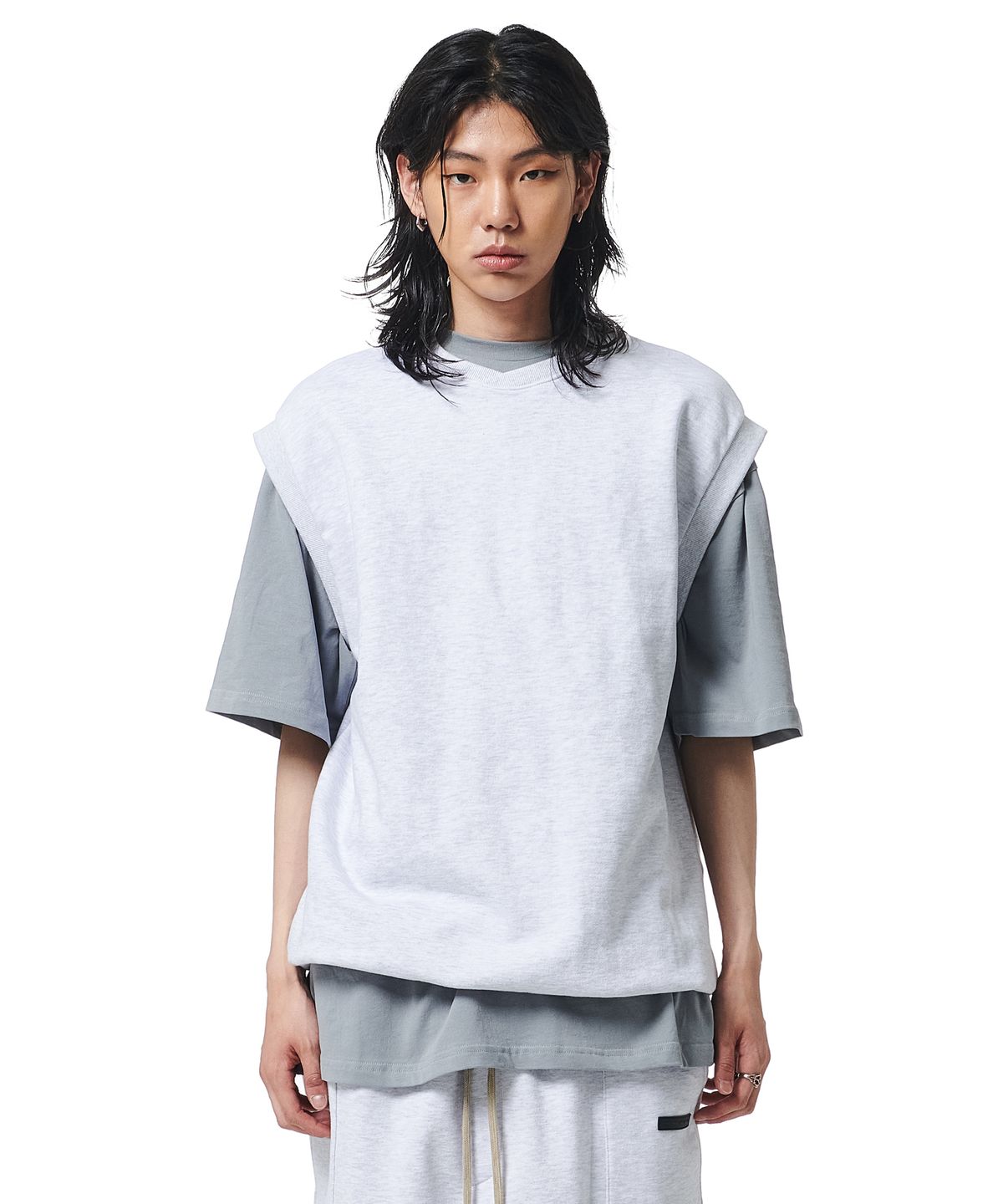 어텐션로우(ATTENTIONROW) 어센틱 컬러 쭈리 베스트 (5color)