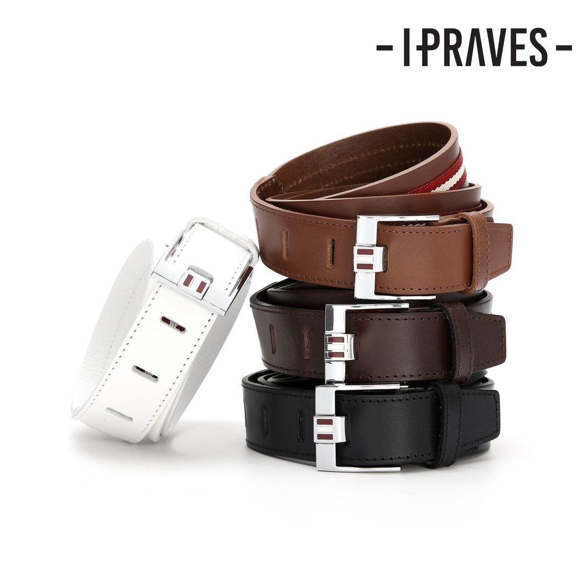 아이프라브(IPRAVES) IP-BELT108 / 남자벨트 통가죽벨트 캐주얼벨트