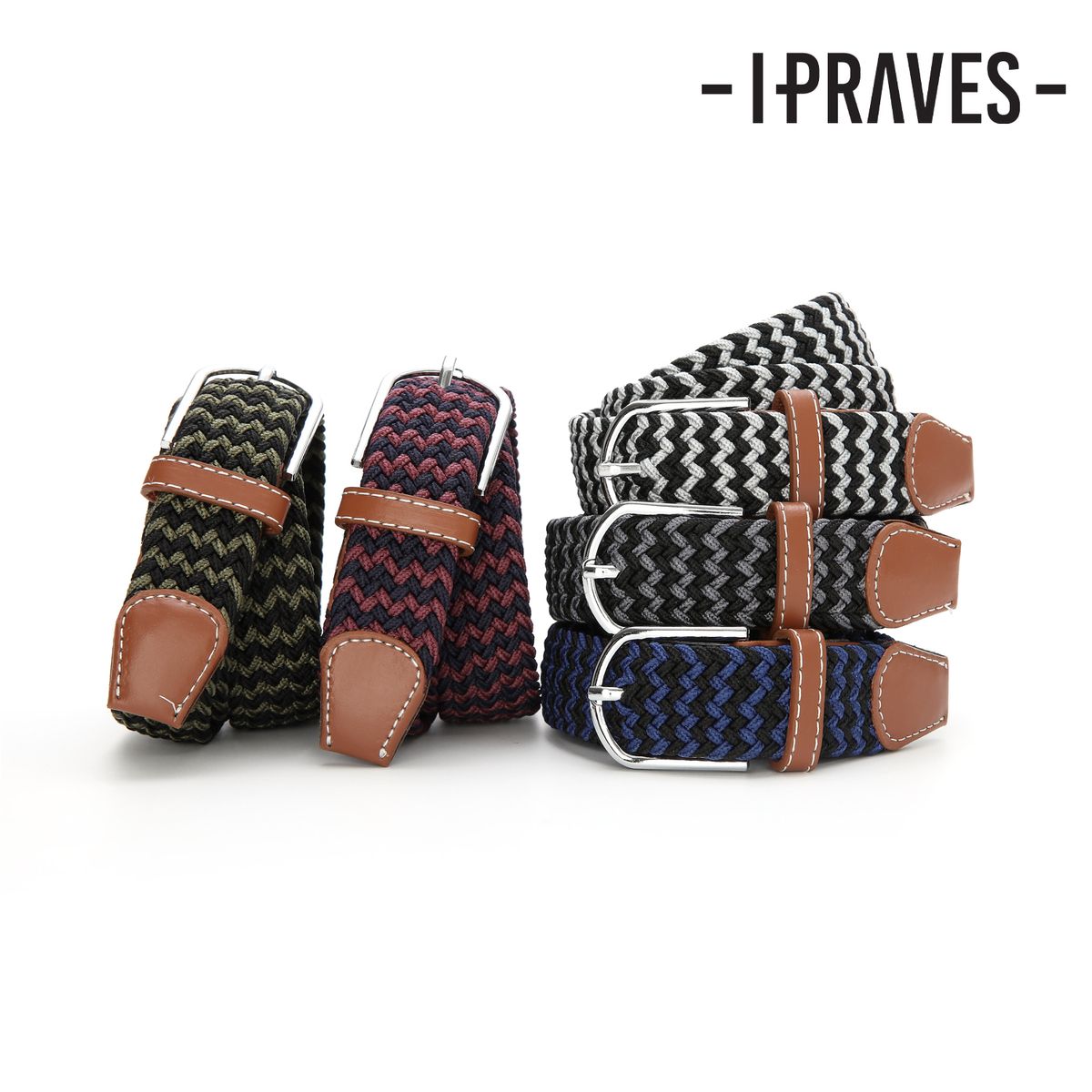 아이프라브(IPRAVES) IP-BELT502 / 남자벨트 캐주얼벨트 위빙벨트
