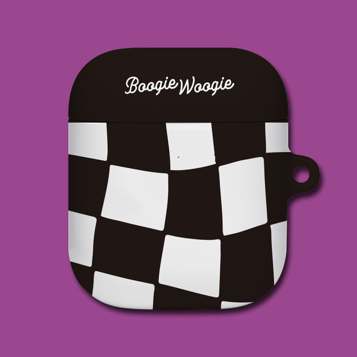 부기우기(BOOGIE WOOGIE) 에어팟/에어팟프로 케이스 - 몽글몽글 블랙(Lumpy Black)