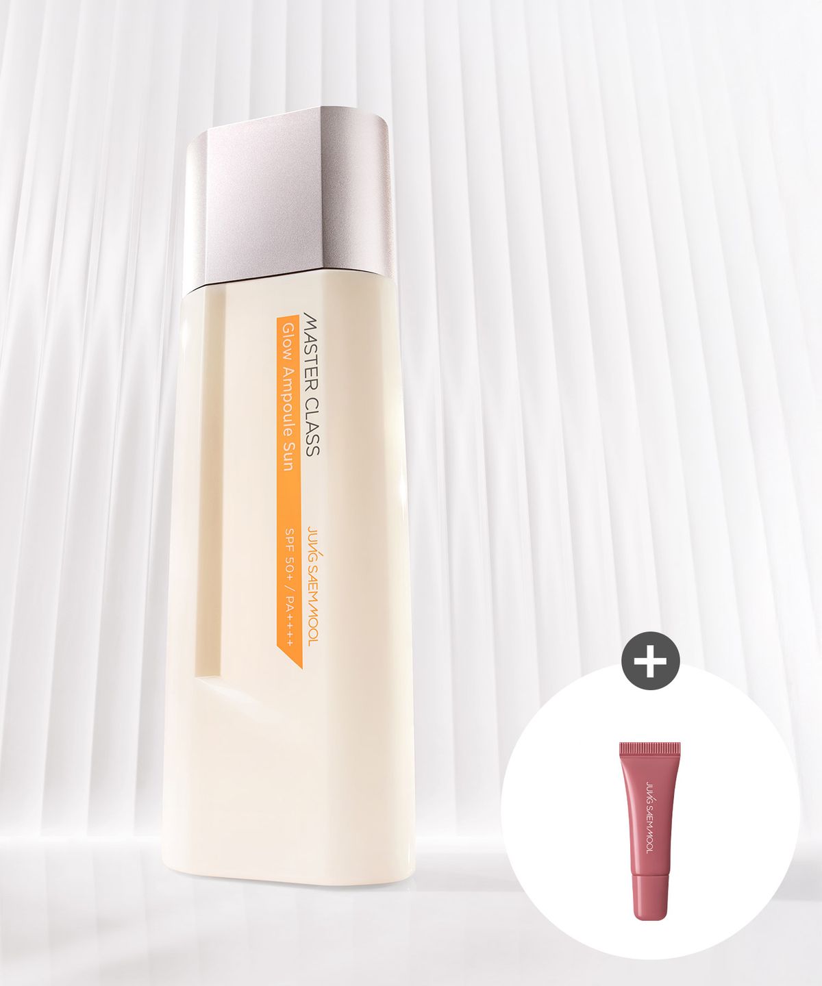 정샘물(JUNGSAEMMOOL) 마스터클래스 글로우 앰플 선 (물토너 15ml 2개 + 코튼패드 20매 증정)