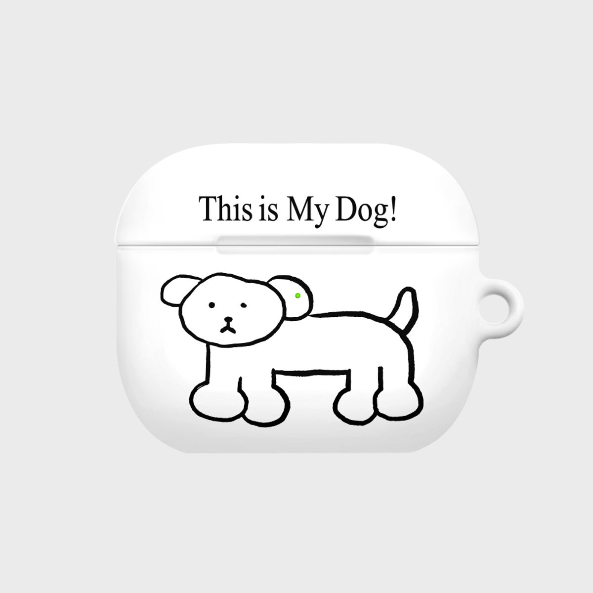 앤커버(NCOVER) THIS IS MY DOG-WHITE(에어팟3-하드)