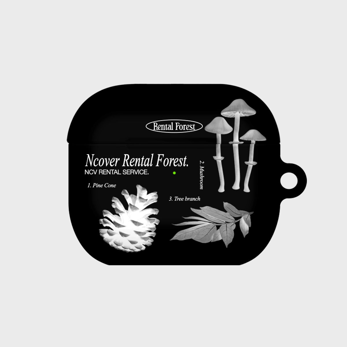 앤커버(NCOVER) NATURE OBJECT-BLACK(에어팟3-하드)