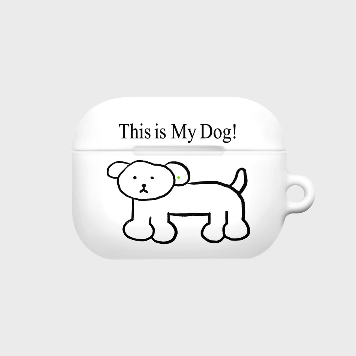 앤커버(NCOVER) THIS IS MY DOG-WHITE(에어팟프로하드)