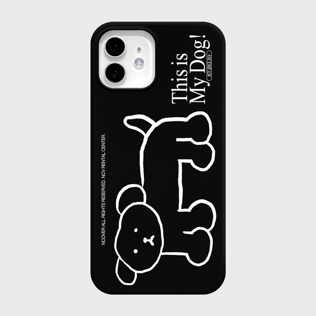 앤커버(NCOVER) THIS IS MY DOG-BLACK(하드)