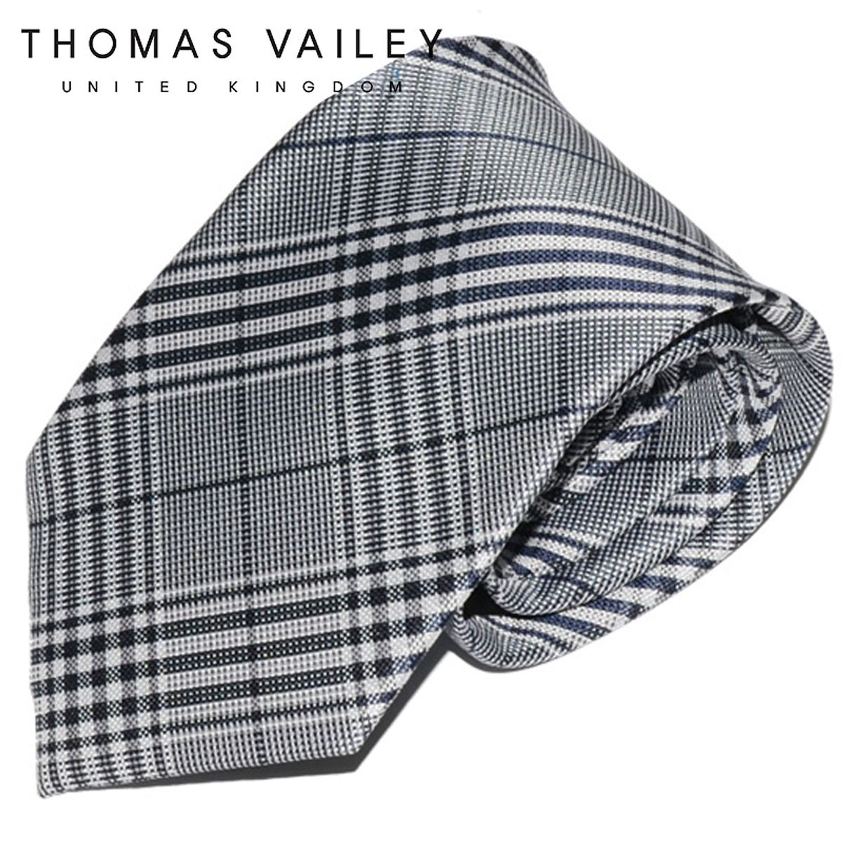 토마스 베일리(THOMAS VAILEY) 패션넥타이-쿨글렌 네이비 8cm