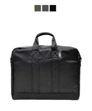 MONDO BRIEFCASE (BLACK) / RECYCLED