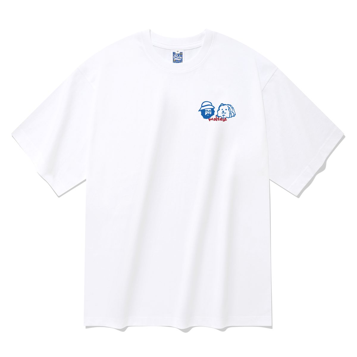 라디네오(RADINEO) 베스트프렌즈 반팔 티셔츠 화이트