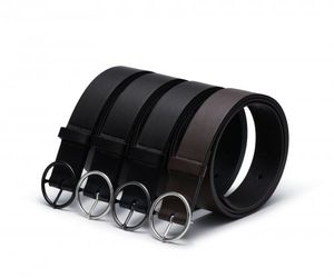 서클 신세틱 레더 벨트_32mm