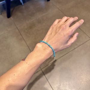 [Bs-363] 925실버 블루 원석팔찌