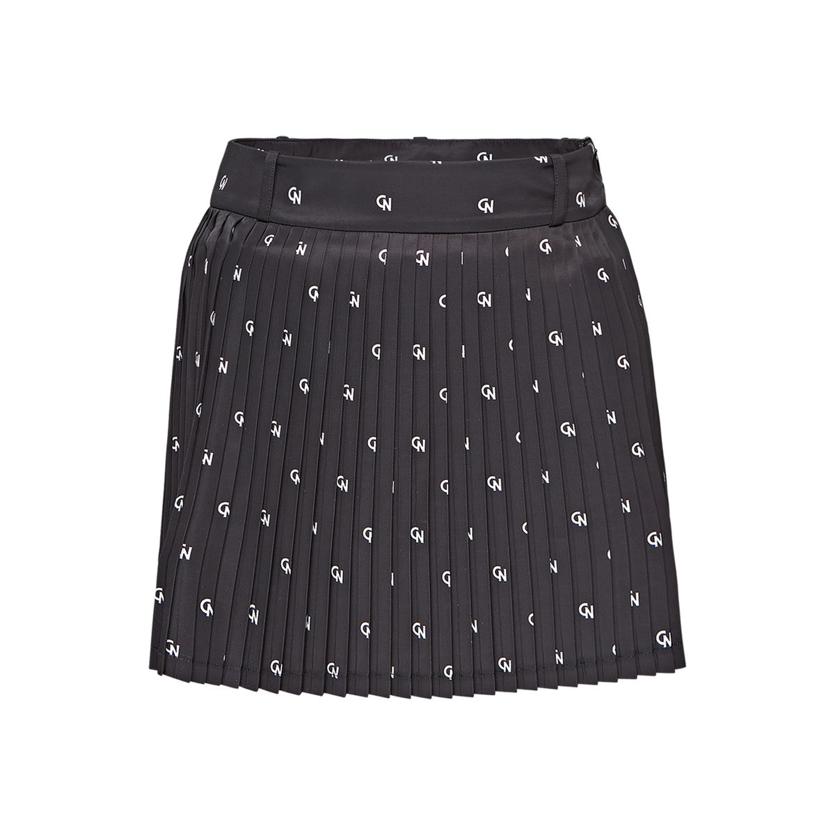 씨드느와(C DE NOIRS) WOMEN CN PLEATED-SKIRT (BLACK)