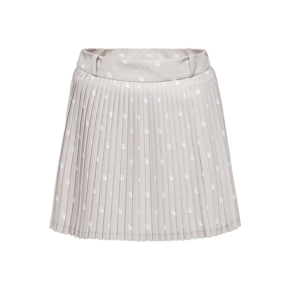 씨드느와(C DE NOIRS) WOMEN CN PLEATED-SKIRT (BEIGE)
