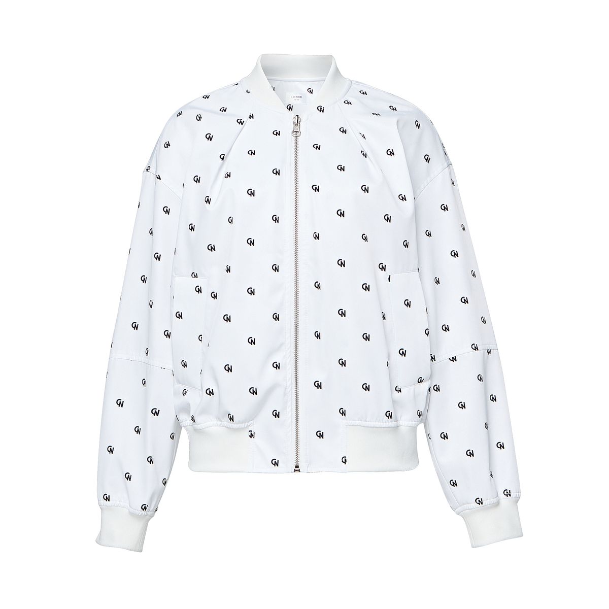 씨드느와(C DE NOIRS) WOMEN CN BOMBER JACKET (WHITE)