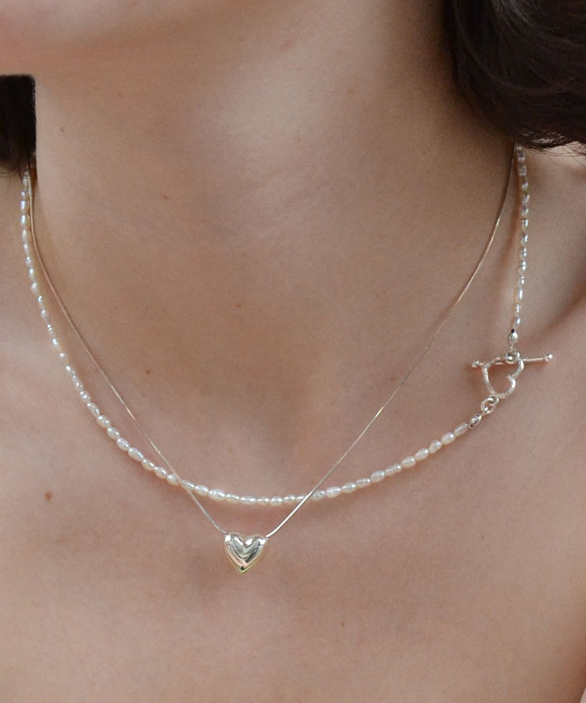 누아보(NUAVO) Ivory heart pearl