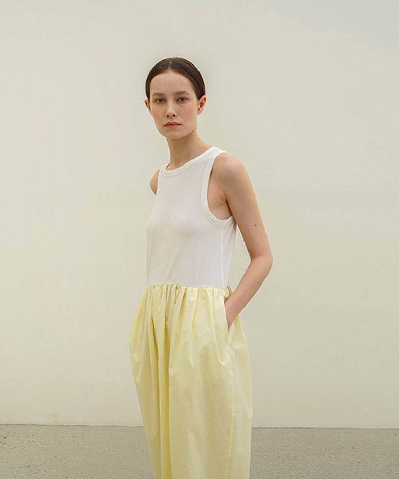 TEE MIXED ONEPIECE_YELLOW