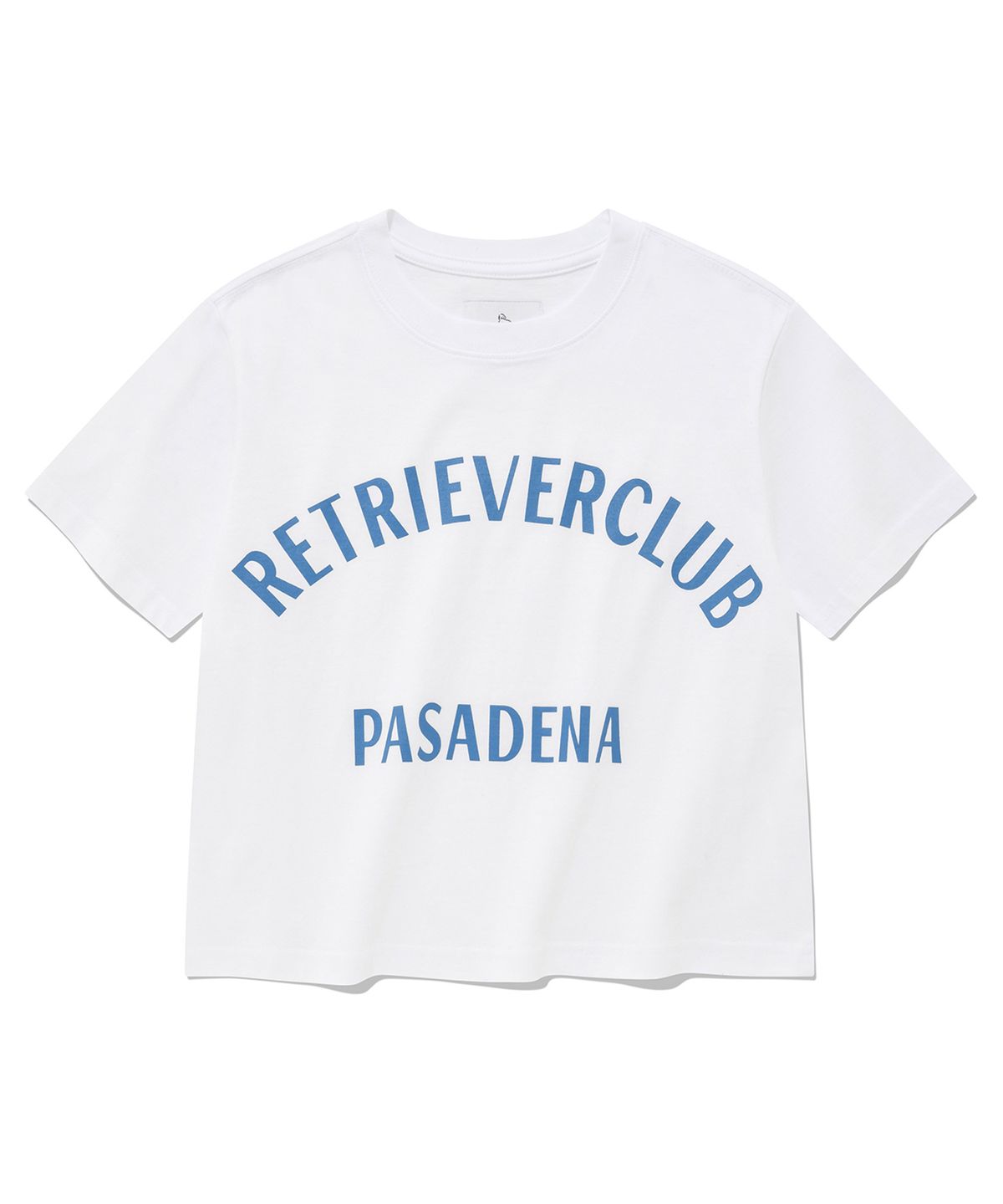 리트리버클럽(RETRIEVER CLUB) JF ARCH CROP SHORT SLEEVE [WHITE]