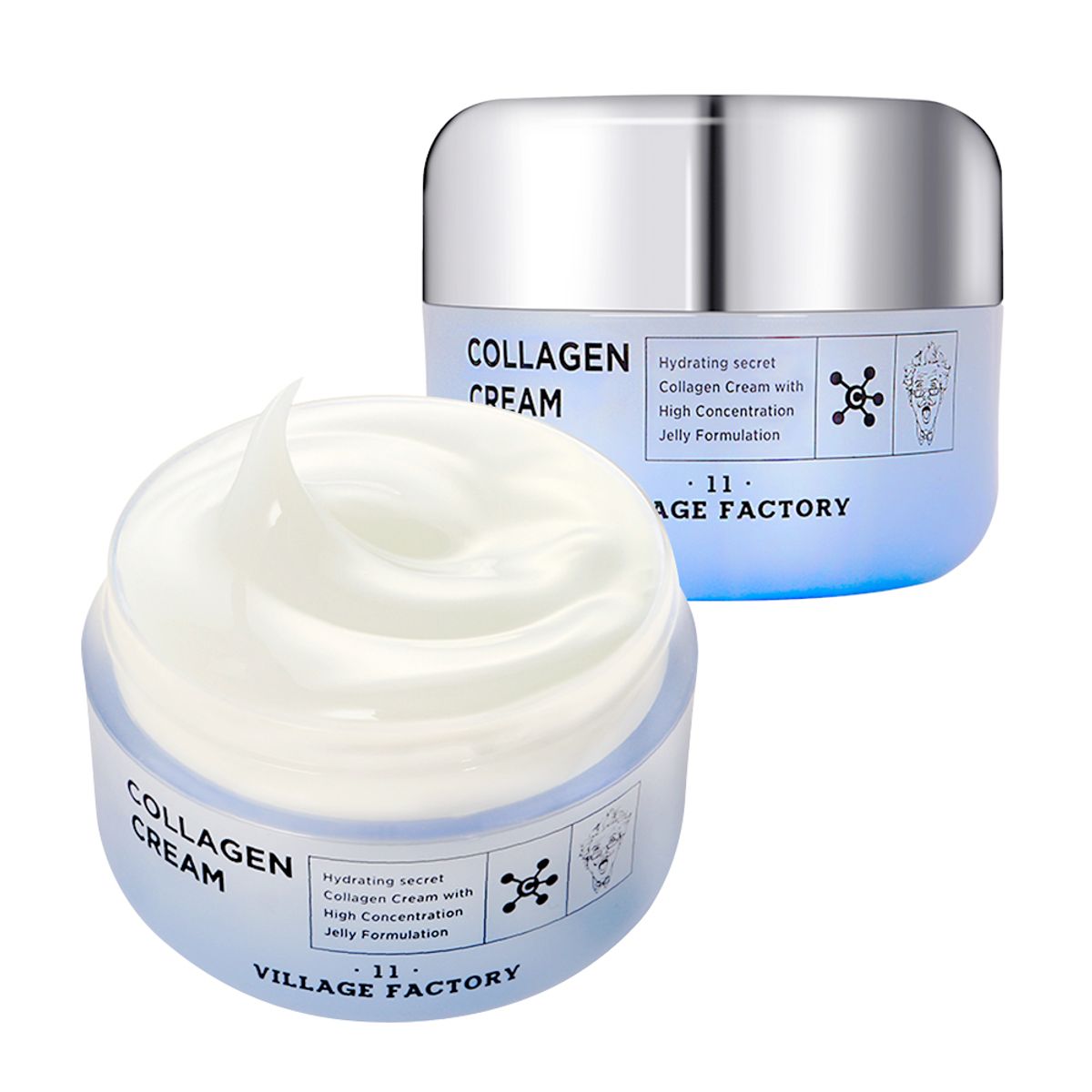 빌라쥬11팩토리(VILLAGE11FACTORY) 콜라겐 크림 50ml