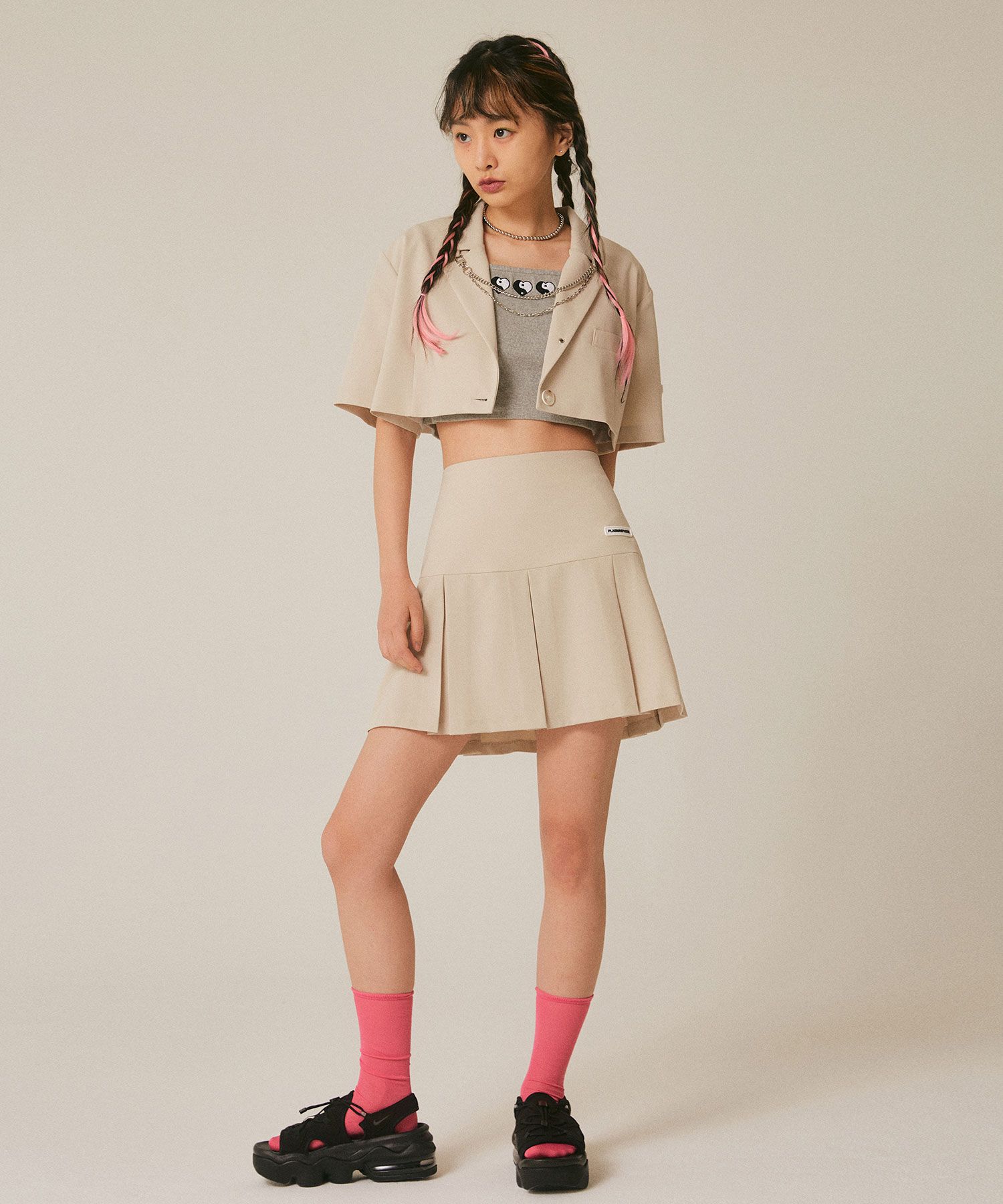 ◆PLASMA SPHERE◆ Funny Jacket Beige PS22SSJK MUSINSA | PLASMA SPHERE Seed Jacket [Beige]