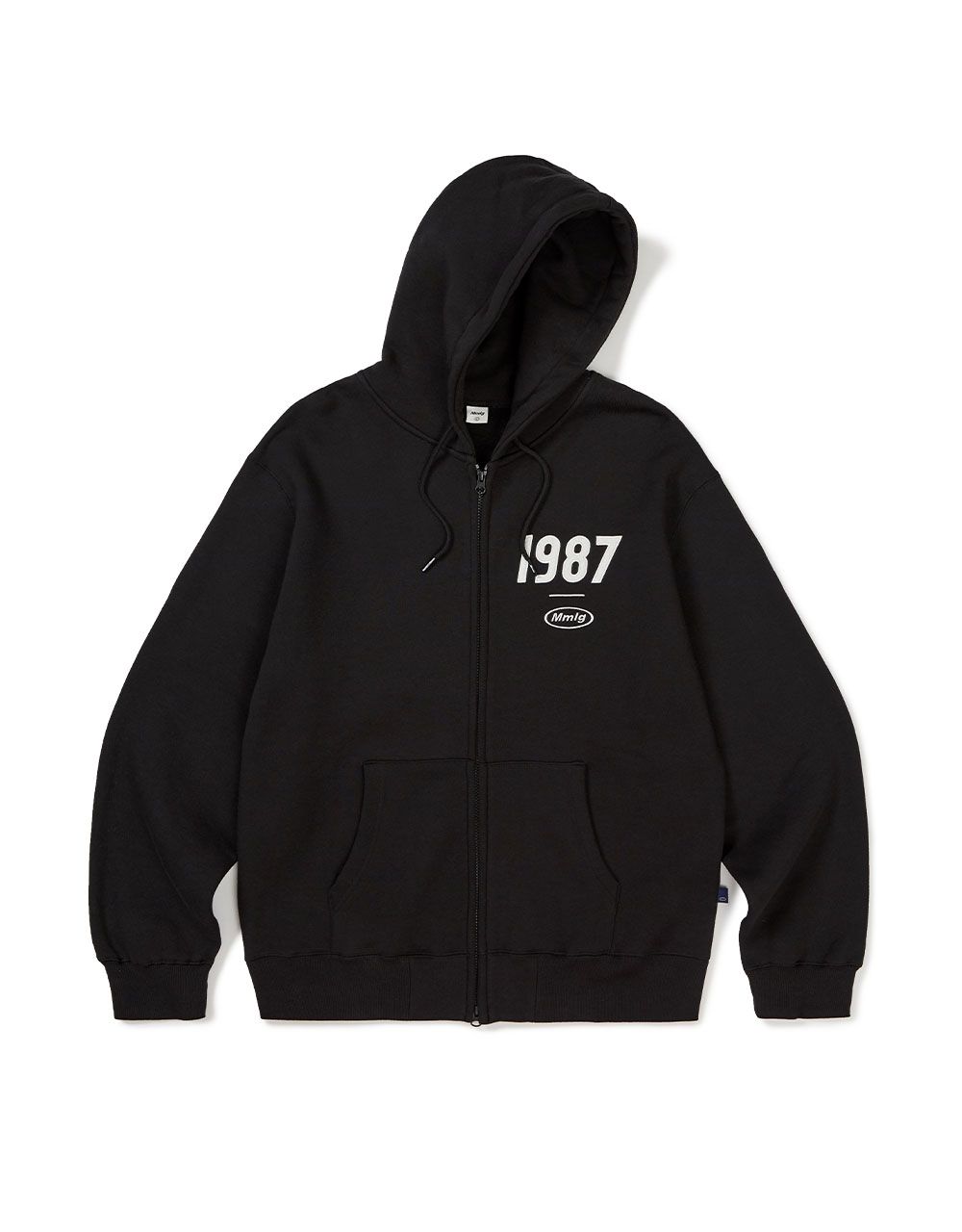 韓国人気【MMLG】兼用 19MG HOOD ZIPUP ジップアップ スウェット MUSINSA公式 | MMLG [Mmlg] 19MG HOOD ZIPUP (EVERY BLACK)