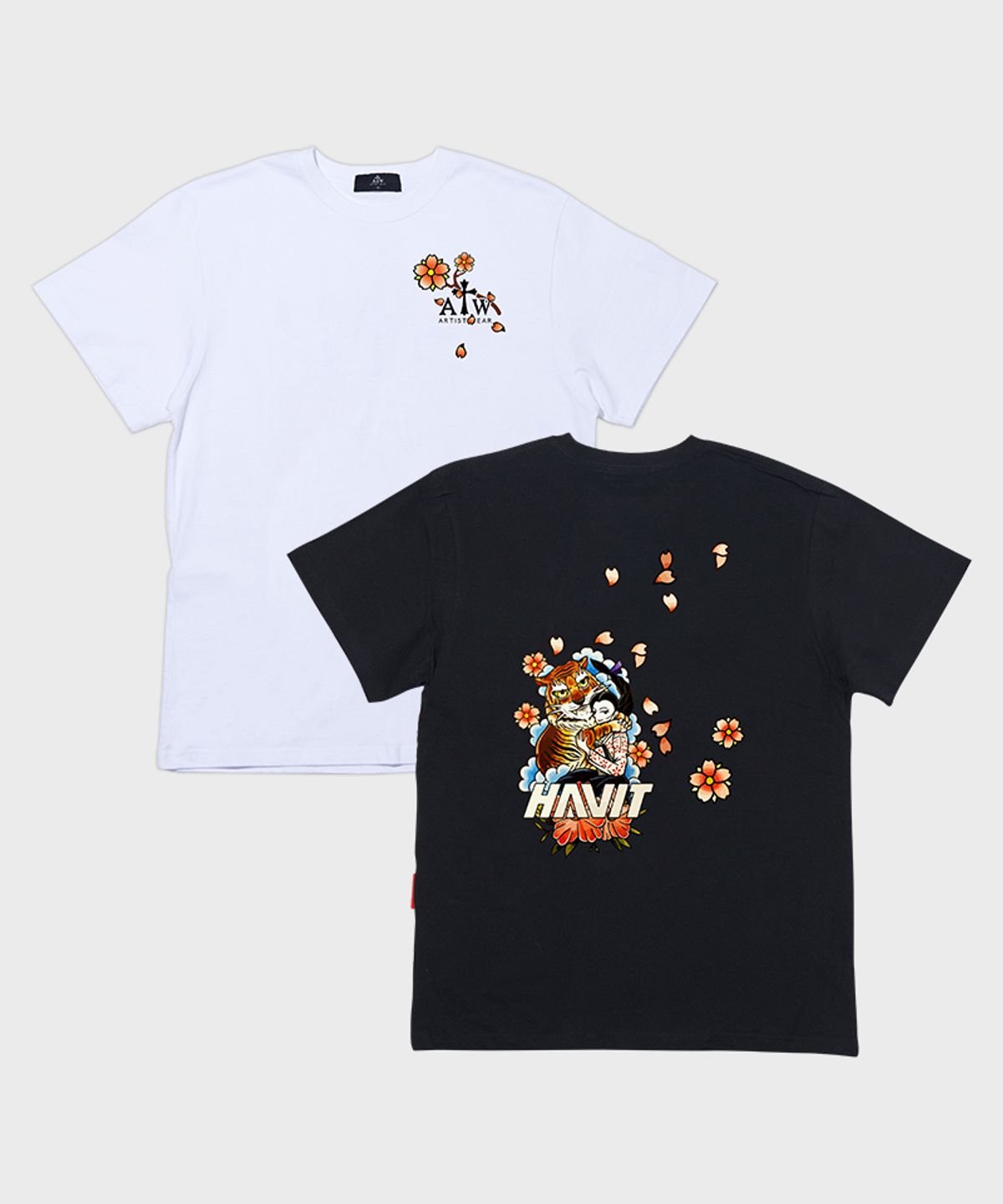 아티스트웨어(ARTISTWEAR) [ATW X HAVIT] 조선호랑이 반팔티