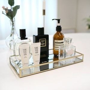 [22ALL] 골드 프레임 화장품 트레이 GT5-1