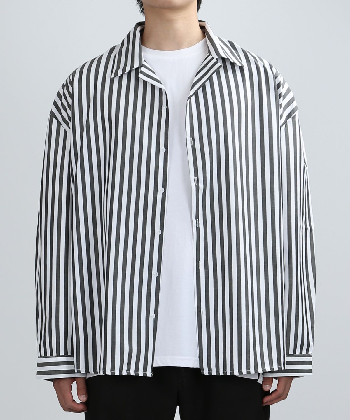 쟈니웨스트(JHONNY WEST) Caribbean Leave Shirts (Gray)