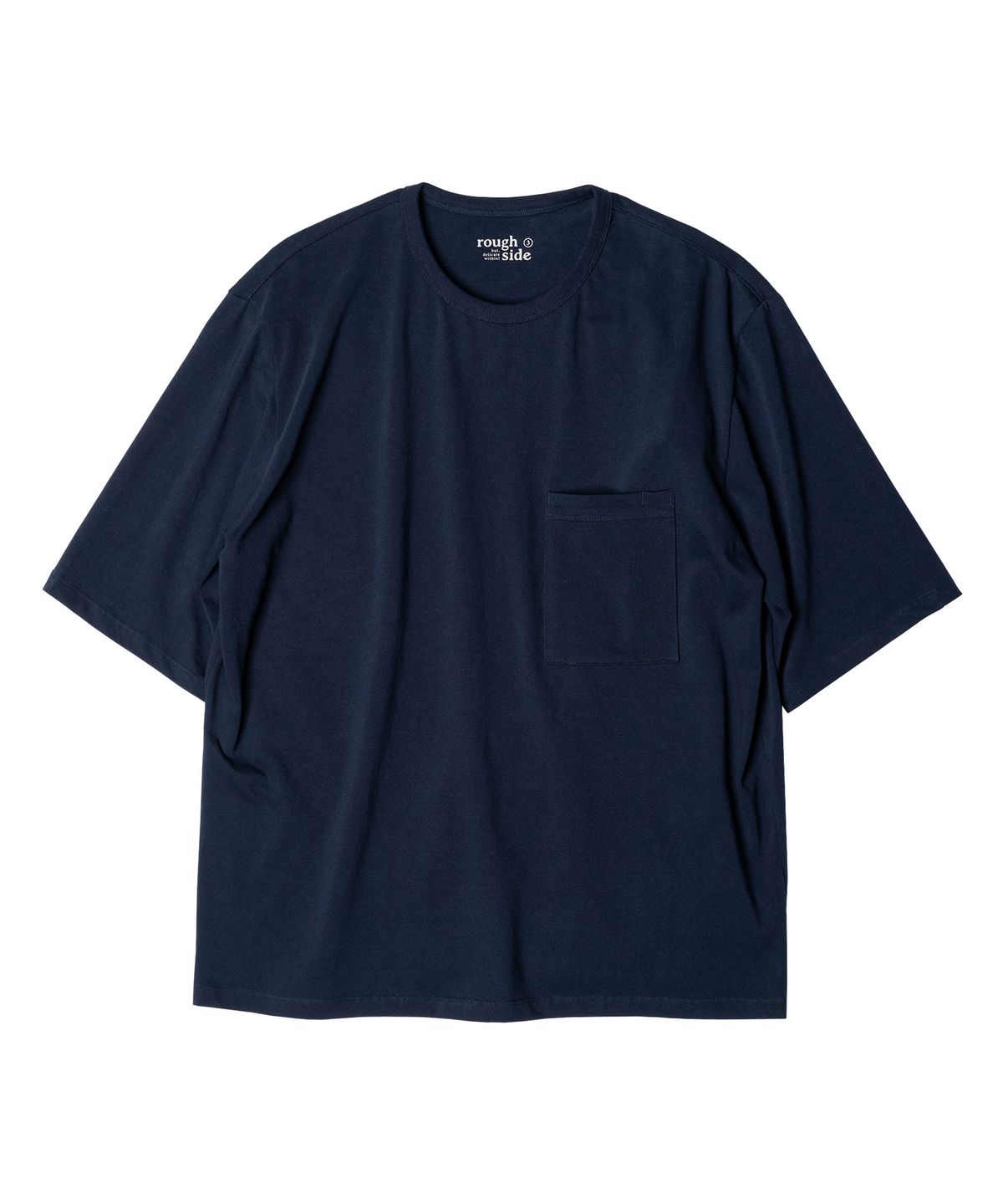 러프사이드(ROUGHSIDE) Primary 1/2 Sleeve Dark Navy