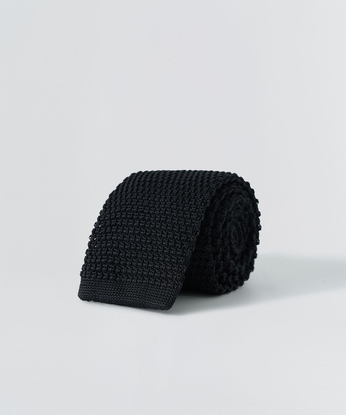 이지오(EZIO) Daily Poly Knit Tie_Black