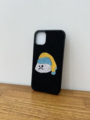 [패브릭 자수 케이스]진주귀걸이를 한 소녀 는 제제